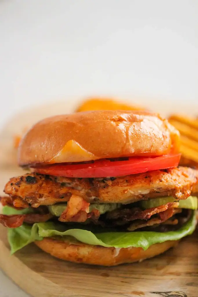 Chicken Grilled Burger Spicy