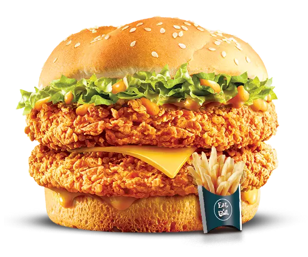 Double Zinger Burger 