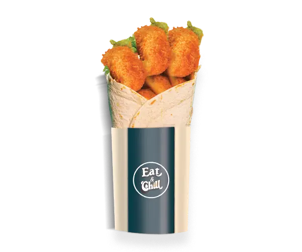 Jumbo Prawns Wrap