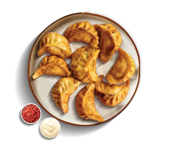 Fried Schezwan Momo (6PC) Chicken