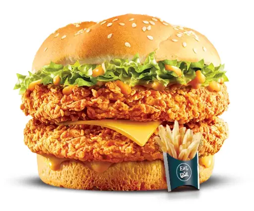 Double Zinger Burger 