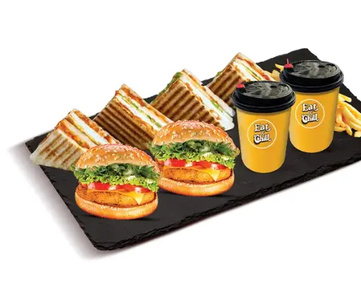 Chill Meal - Zinger + Chicken Burger + Mango Juice