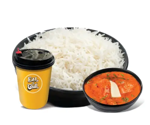 Butter Chicken Combo with White Rice