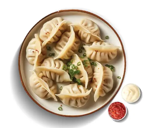 Steamed Shezwan Momo 6PCS Chicken